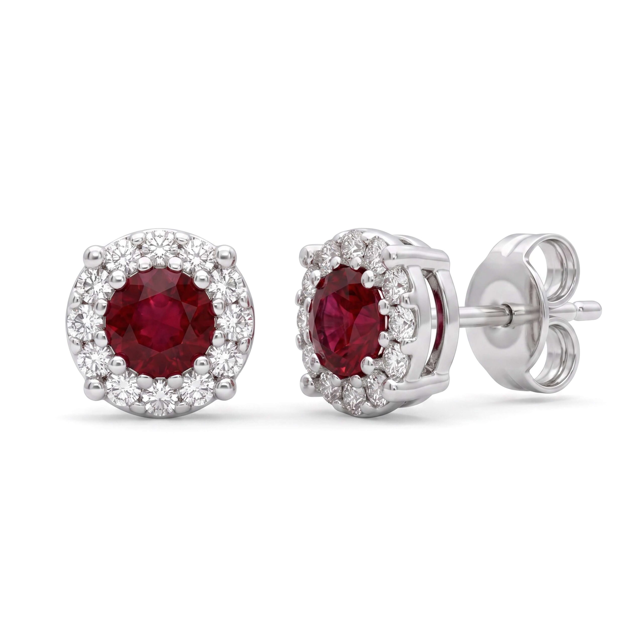 Orecchini Rubini e Diamanti BELLE EPOQUE Art. CIP264856RB