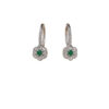 Emerald and diamond earrings Art.OR1221