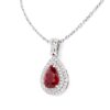 Pendente rubino e diamanti BELLE EPOQUE Art.CD213
