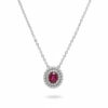 Gold and Diamond Ruby Pendant Art.056487
