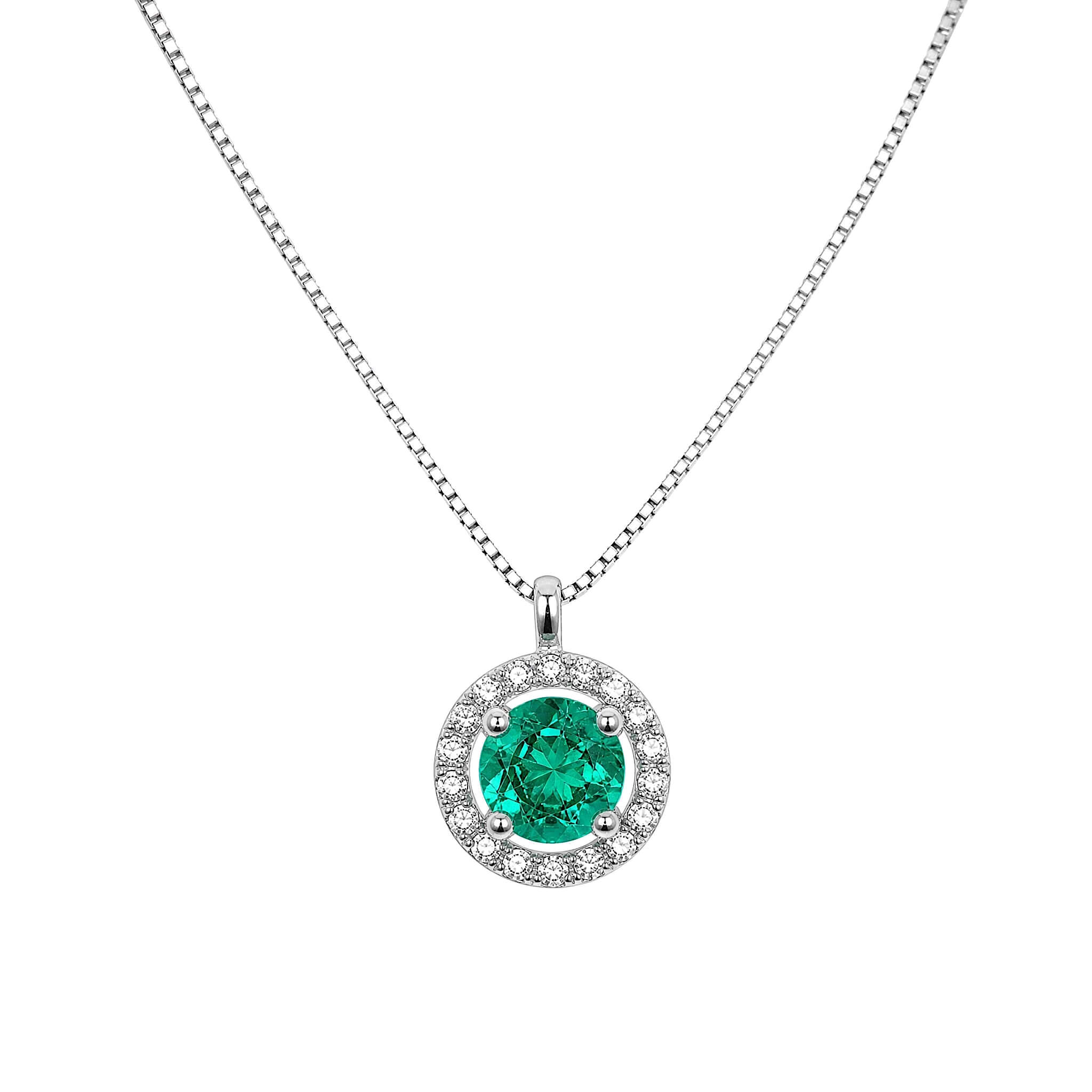 Girocollo con smeraldi e diamanti BELLE EPOQUE art. CD473