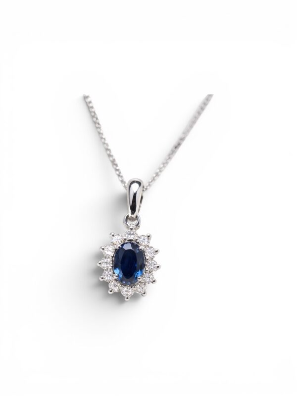 Girocollo Zaffiro Oro e Diamanti BON TON Art. CD629