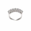 Anello veretta oro bianco e diamanti ARMONIE art.AN011