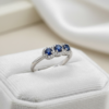 Anello zaffiri e diamanti BELLE EPOQUE art. AN932