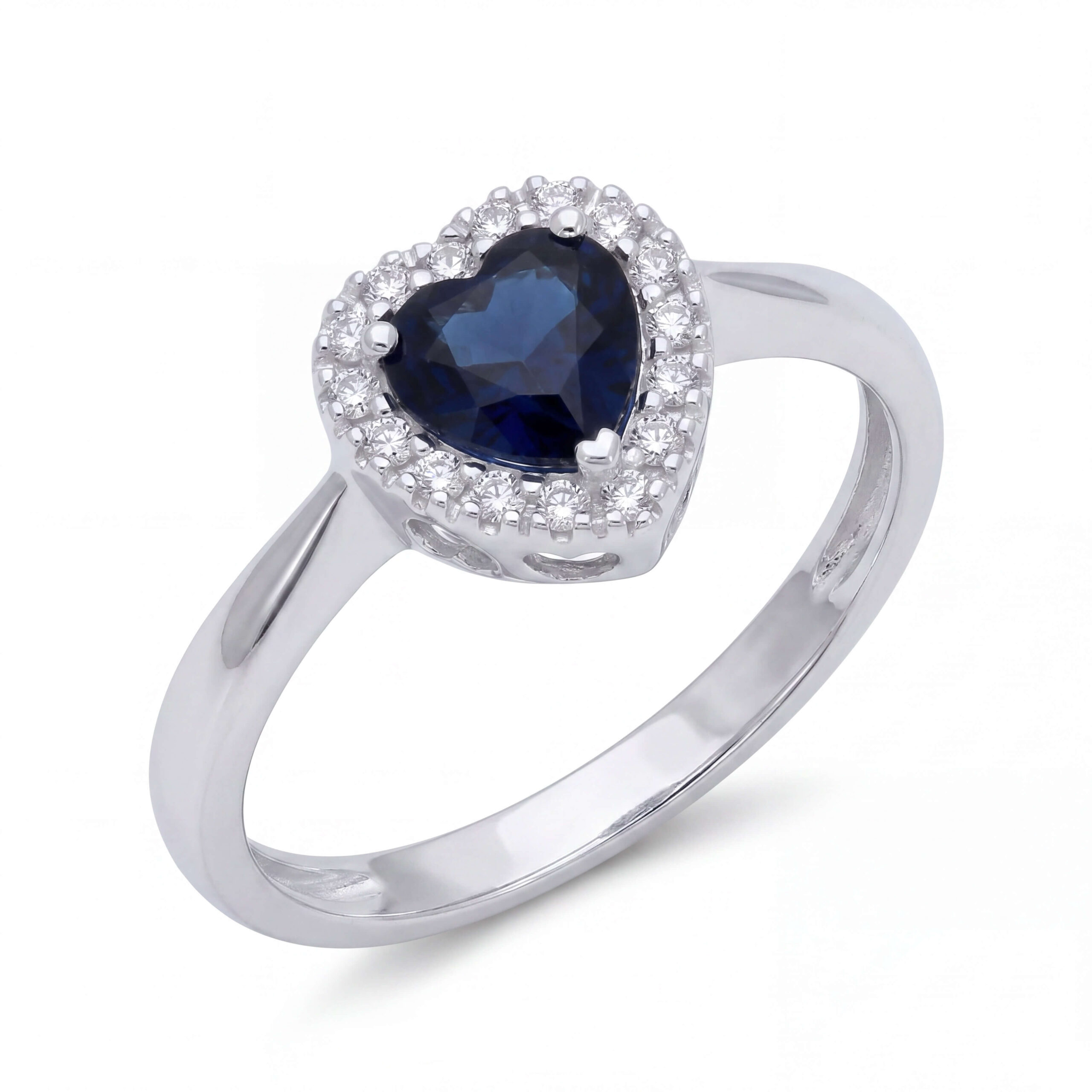 Anello zaffiro e diamanti BELLE EPOQUE ART. CIP262773ZB