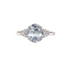 Anello acquamarina e diamanti GEMME Art.AN2386-1