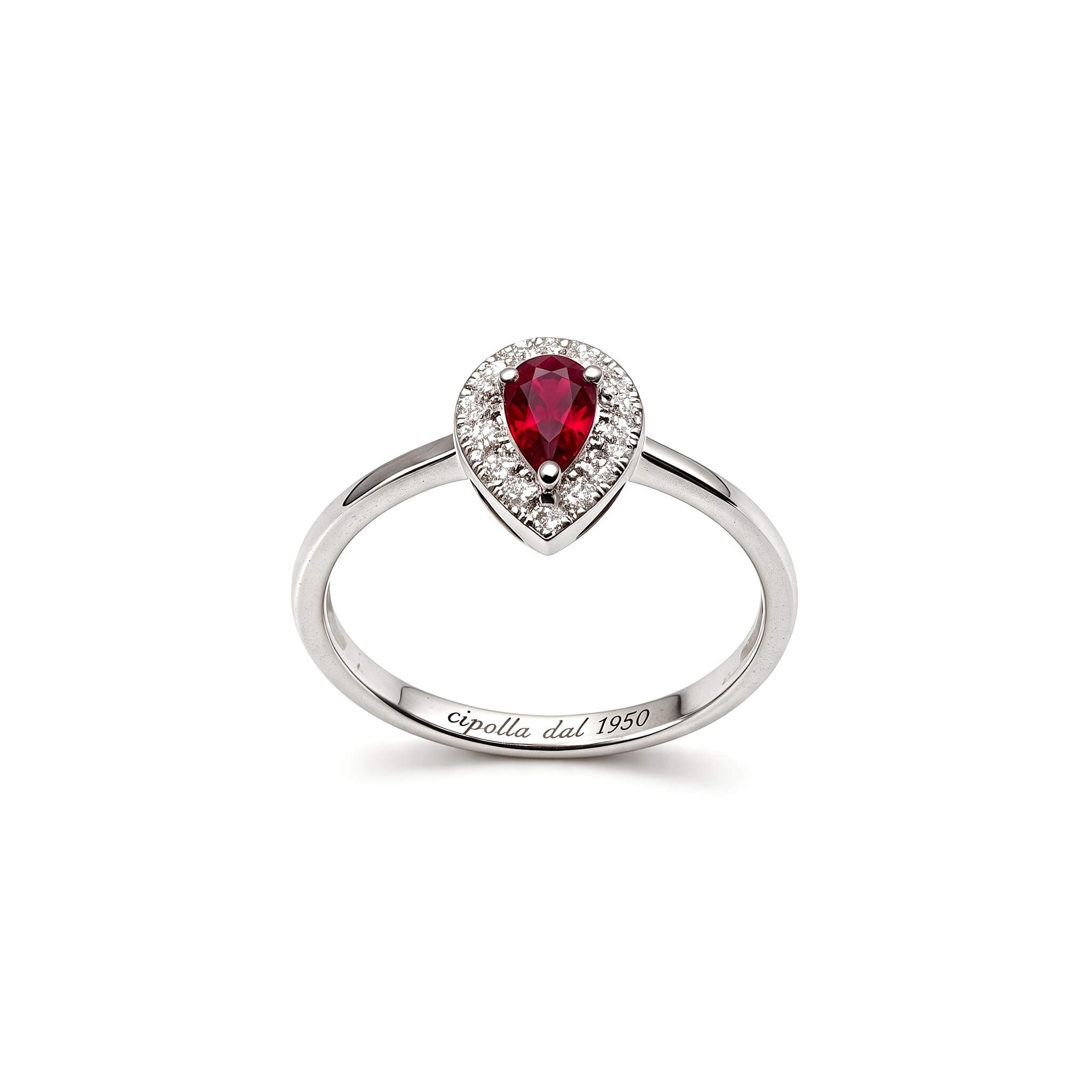 Ruby and diamond ring Art.254347