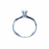 Anello solitario  GIGLIO oro e diamanti Art.AN2897