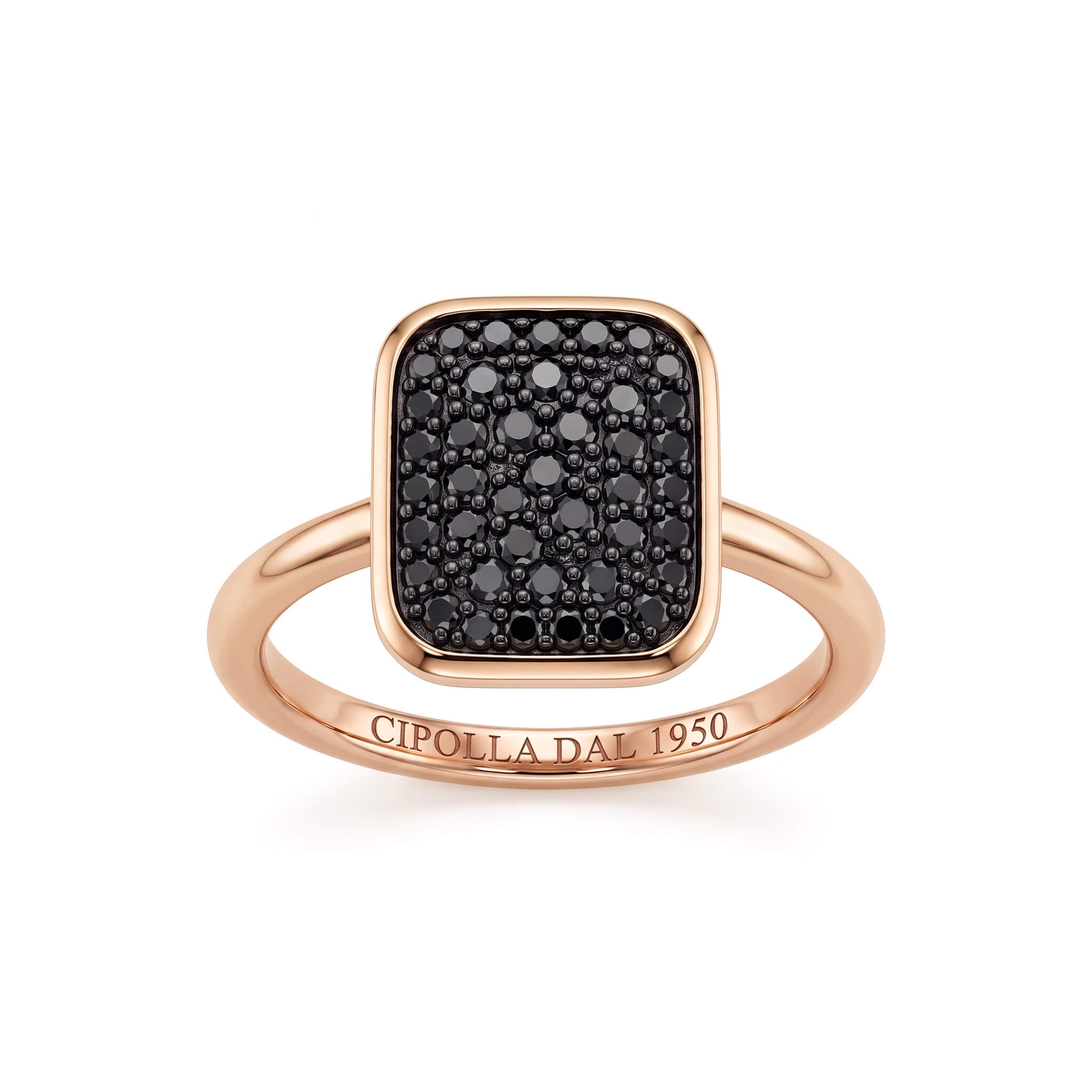 Anello oro rosa e diamanti TOPPINA  Art. 7774BK