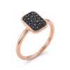 Anello oro rosa e diamanti TOPPINA Art. 7773BK