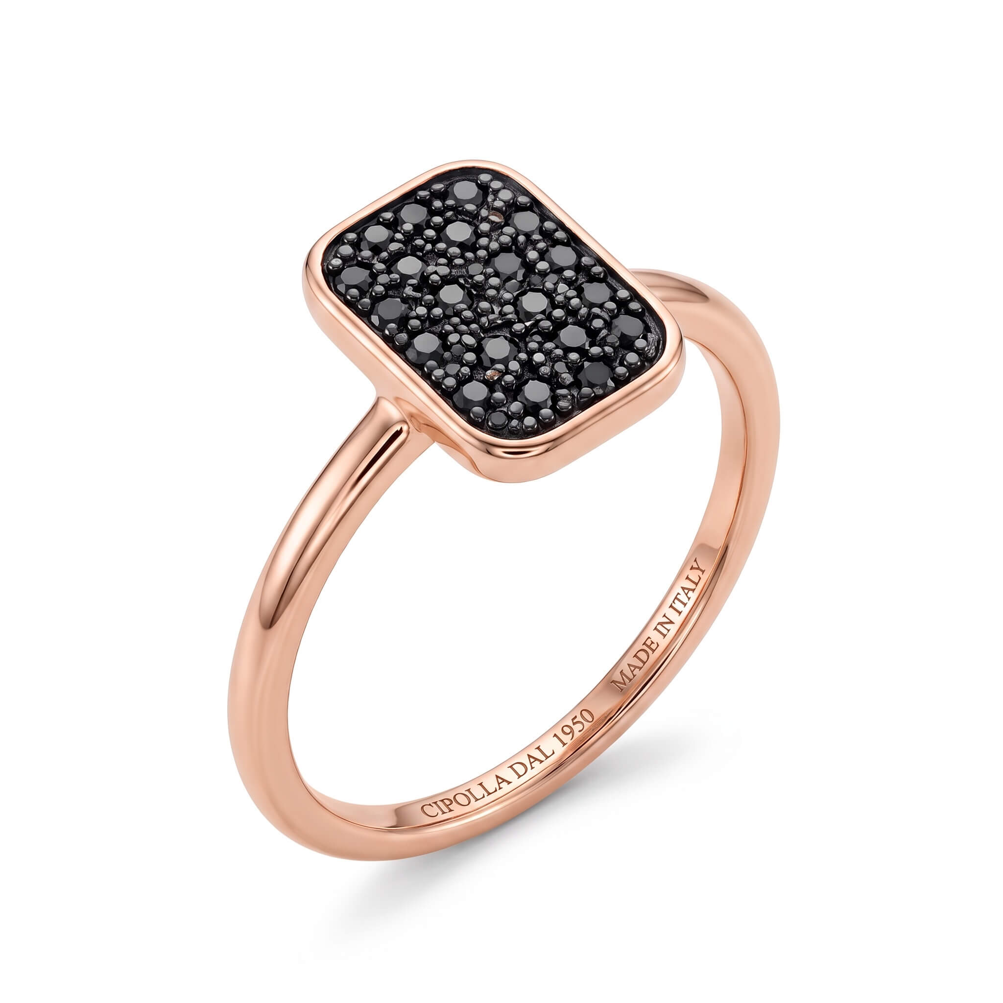 Anello oro rosa e diamanti TOPPINA Art. 7773BK