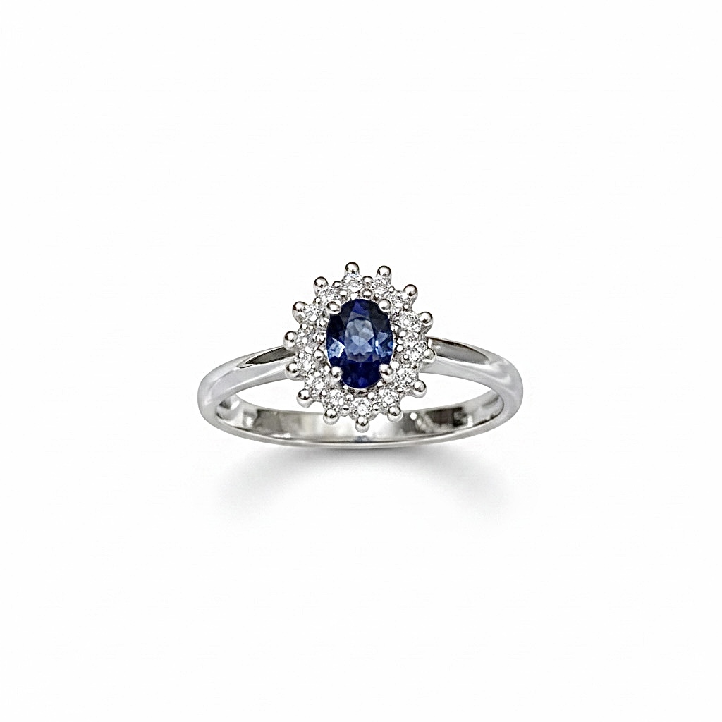 Anello zaffiro e diamanti BON TON ART. AN2404-2