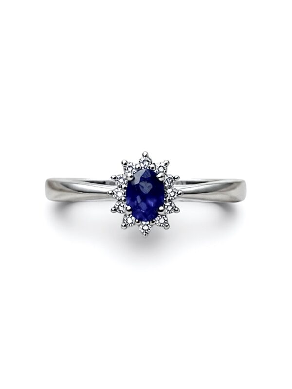 Anello zaffiro e diamanti BON TON Art. AN2356