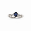 Anello zaffiro blu e diamanti GEMME Art. AN2674-2