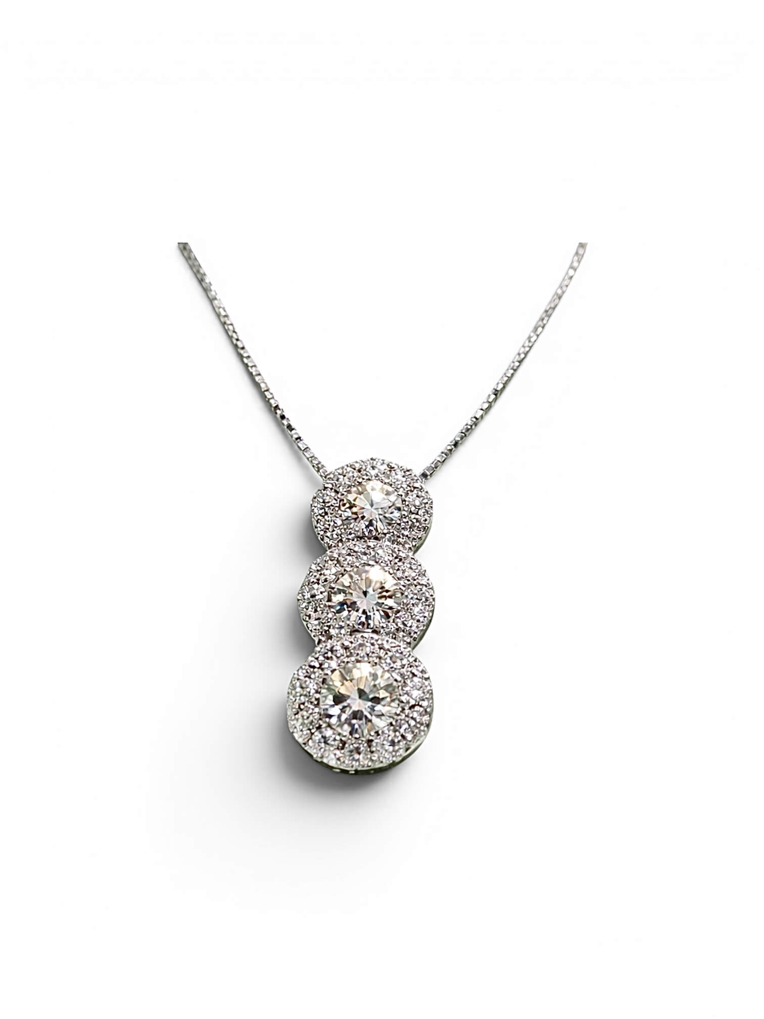 Pendente Trilogy oro e diamanti SETA Art. CD461