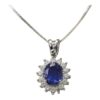 Girocollo Zaffiroe Diamanti  BON TON Art. CD191-1