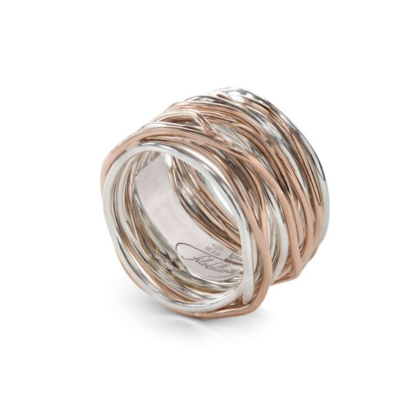 Filodellavita Classic, 22 fili in Oro Rosa 9kt e Argento 925 ART. AN22AR