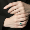Anello smeraldo diamanti BELLE EPOQUE art. AN2427