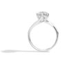 Anello solitario con diamante certificato GIA america Art. SOLCUORE60