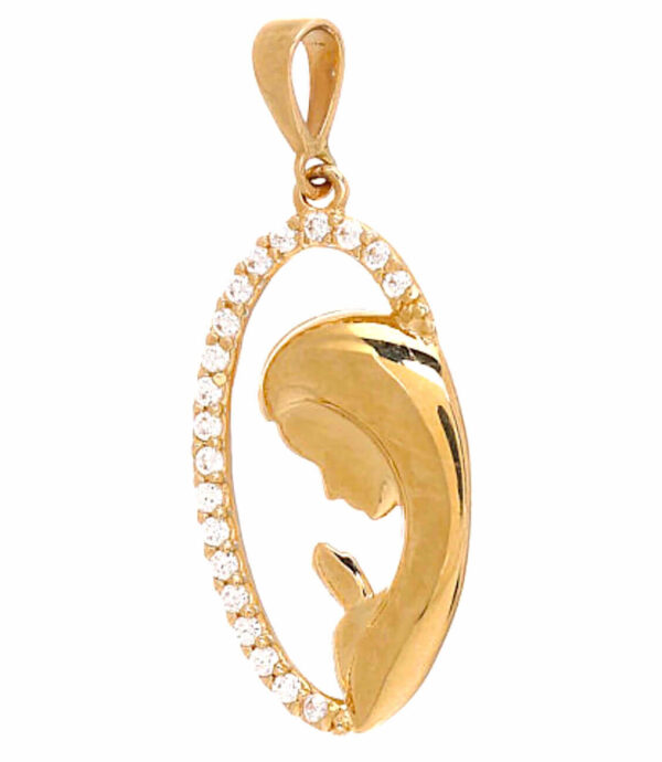 Medaglia sacra  in oro 18 kt art. MEDAGLIA12