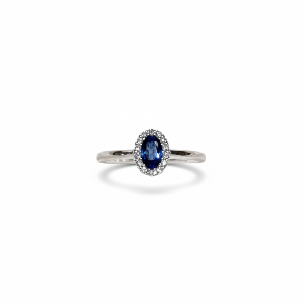 Anello zaffiro e diamanti BELLE EPOQUE ART. AN2856-1