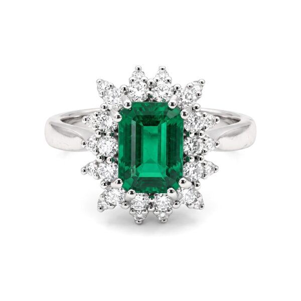 Anello smeraldo diamanti BON TON art.AN2798-1