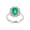 Anello smeraldo oro e diamanti BON BON Art. AN578