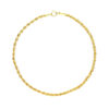 Bracciale torchon oro giallo  Art. CORDA52