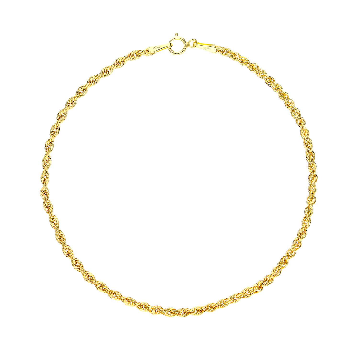 Bracciale torchon oro giallo  Art. CORDA16