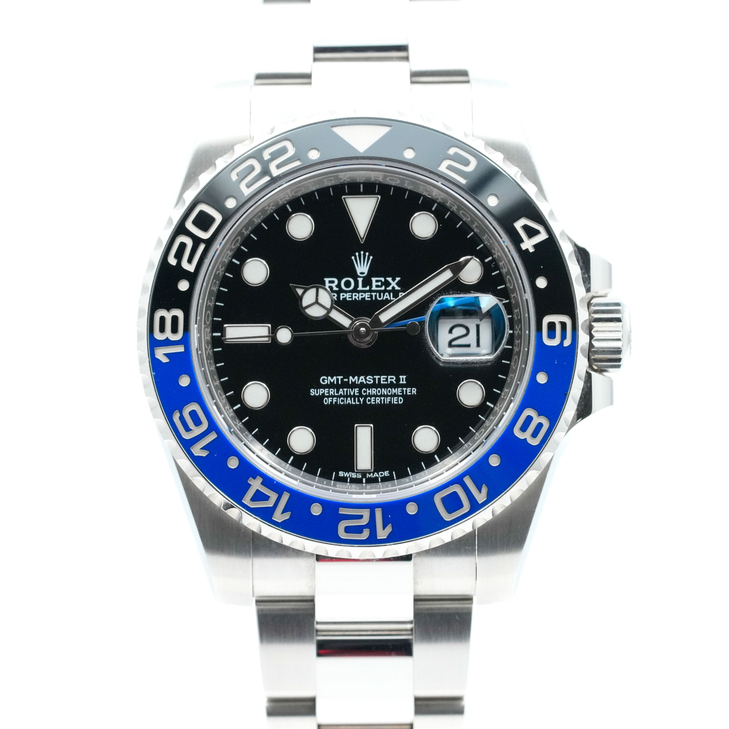 Rolex GMT-Master II “Batman” Ref. 116710BLNR  – Full set – From 2017 COLLEZIONE PRIVATA