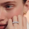 Anello veretta con diamanti NOTE D'AMORE Art.AN1015