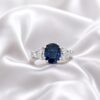 Anello in oro zaffiro e diamanti GEMME  art. AN1917