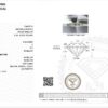 Orecchini punto luce oro bianco  DESIDERIO certificati IGI Art. ORD120