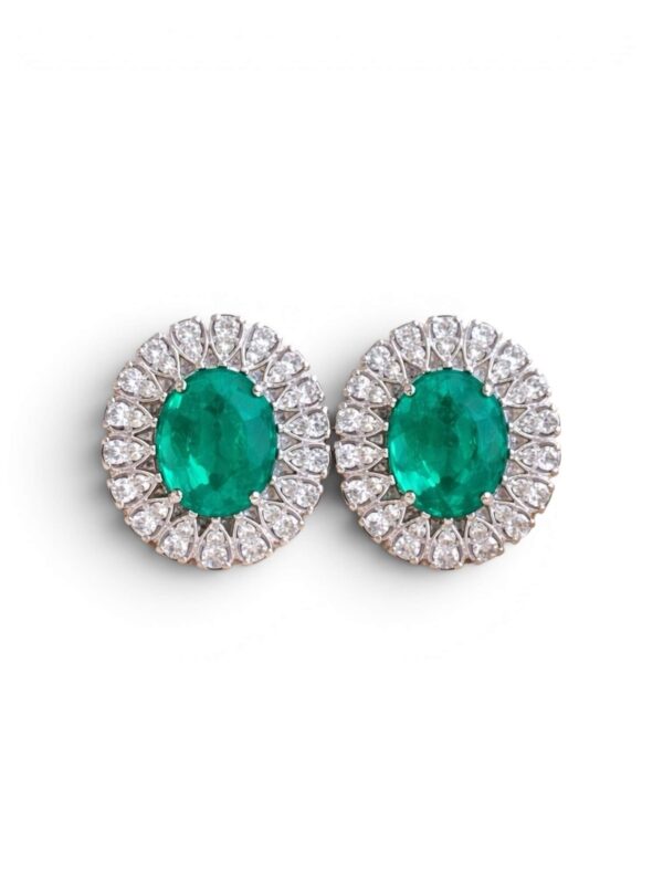 Orecchini smeraldi e diamanti BELLE EPOQUE Art.OR1294