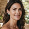 Photoroom 20260707 185320 gioielleria palermo Earrings with emeralds and diamonds BON TON art. OR466