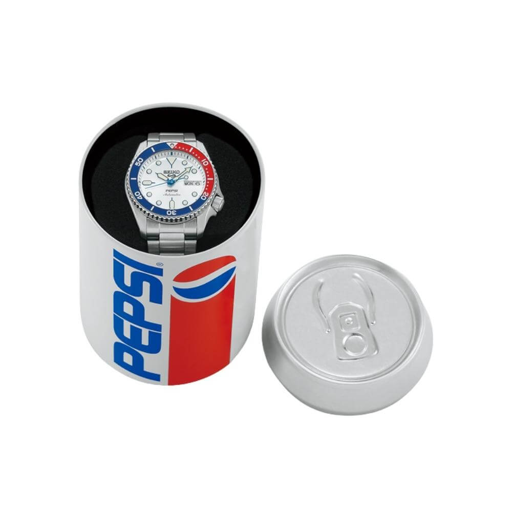 Seiko 5 Sports x PEPSI Limited Edition ART. SRPL99K1 Seiko 5 Sports x PEPSI Limited Edition ART. SRPL99K1