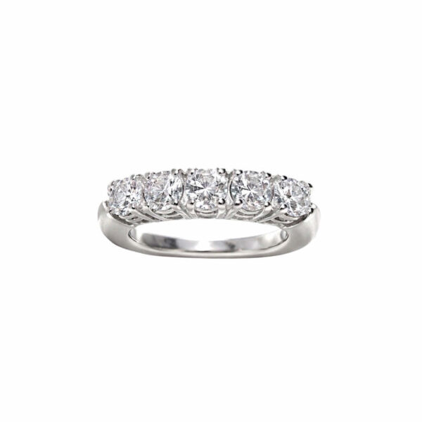 Anello veretta con diamanti NOTE D'AMORE Art.AN1015