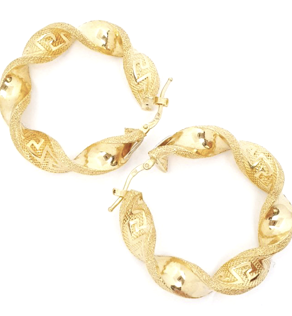 Orecchini a cerchio  in oro giallo Art. ORCE01