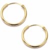 Orecchini a cerchio  in oro giallo 18 kt Art. ORCE25