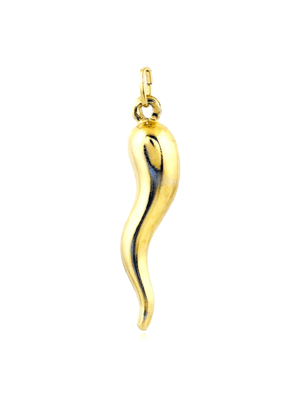 Pendente CORNO in oro 18 kt Art. PENDCORNO6