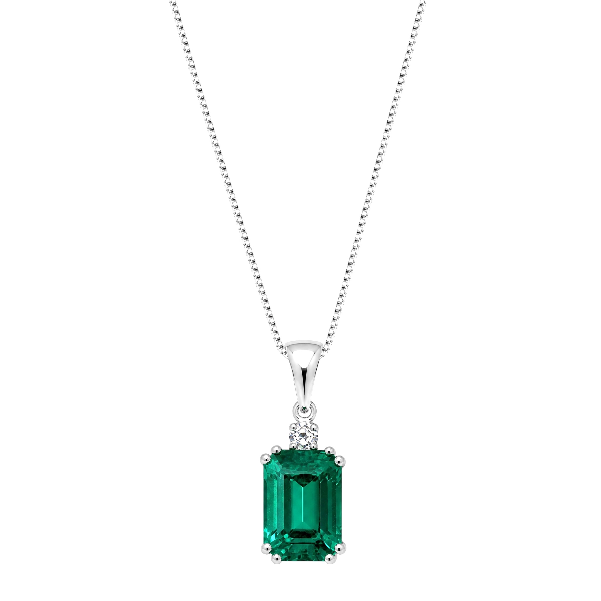 Emerald Gold and GEM Diamonds Pendant Art. CD566