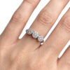 Anello trilogy pavè di diamanti SETA Art. R7019
