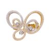 Anello BUTTERFLY in oro 18KT e diamanti art. SA502BRD