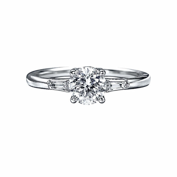 Anello solitario LOVE oro e diamante certificato IGI Art. 224/26
