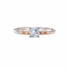 ANELLO IN ORO 18 KT E  ZIRCONI ART. ANELLOZ36