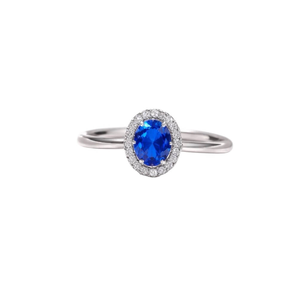 ANELLO IN ORO 18 KT E  ZIRCONI ART. ANELLOZ2