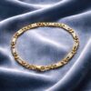BRACCIALE TARGHETTA ORO 18KT CIPOLLA DAL 1950 GIOIELLIERI PALERMO 4 gioielleria palermo Bracciale UOMO in oro 18 kt art. CEBR82