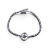 Bracciale tennis oro BIANCO e zirconi Art. BRZ17