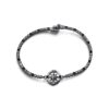Bracciale tennis oro BIANCO e zirconi Art. BRZ18