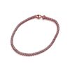 Bracciale tennis oro rosa e zirconi Art. BRZ12